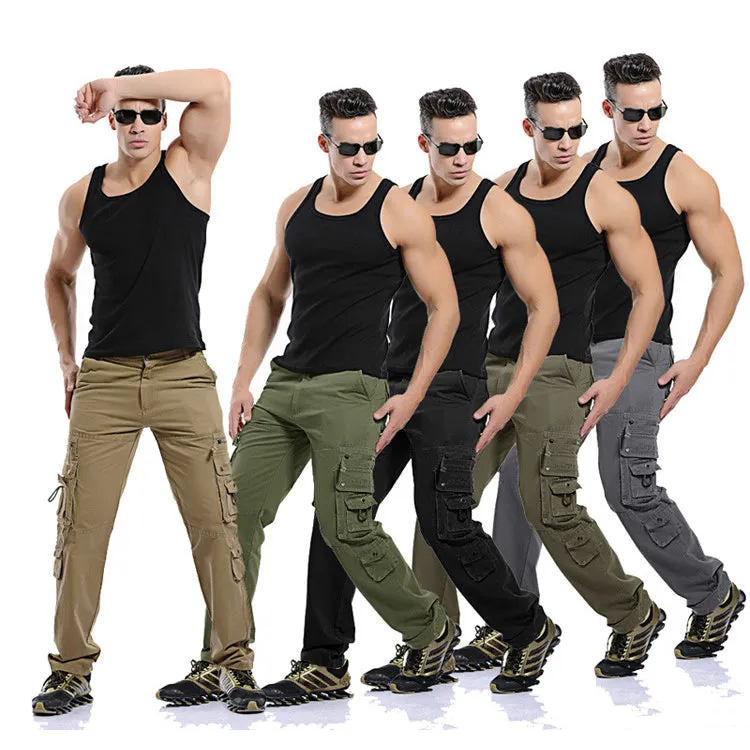 Regular Cotton Multi-Pocket Men Pants