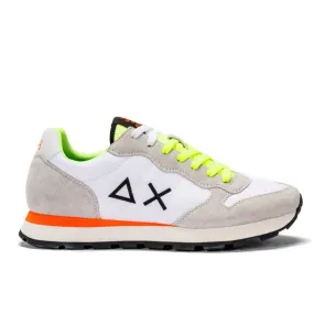 Scarpe Uomo Sun68 Sneakers Tom Fluo Bianco - Z34102