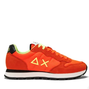 Scarpe Uomo Sun68 Sneakers Tom Solid Arancio Fluo - Z34101