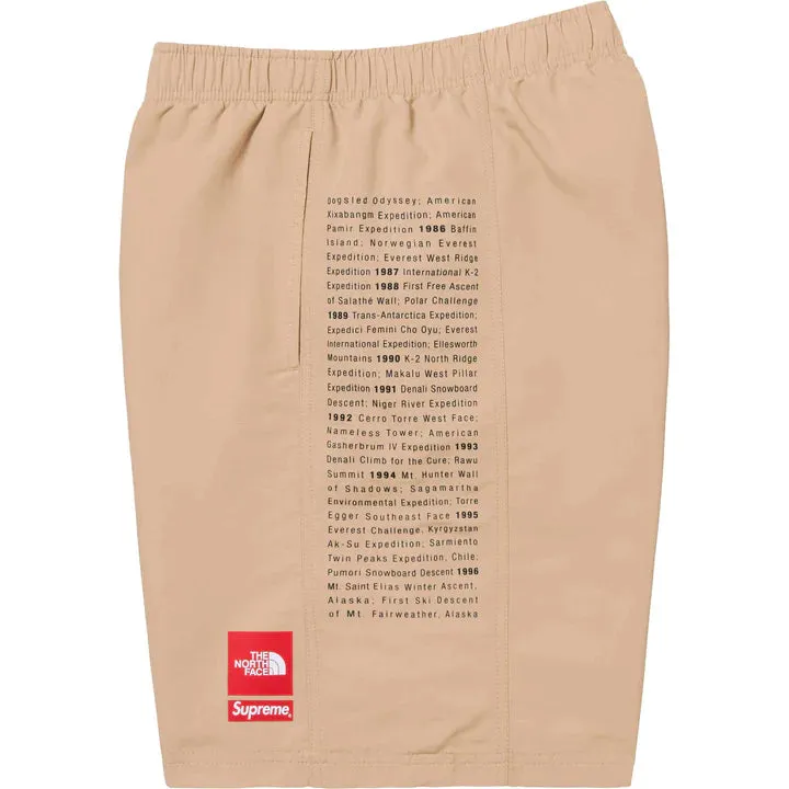 Short The North Face x Supreme Khaki