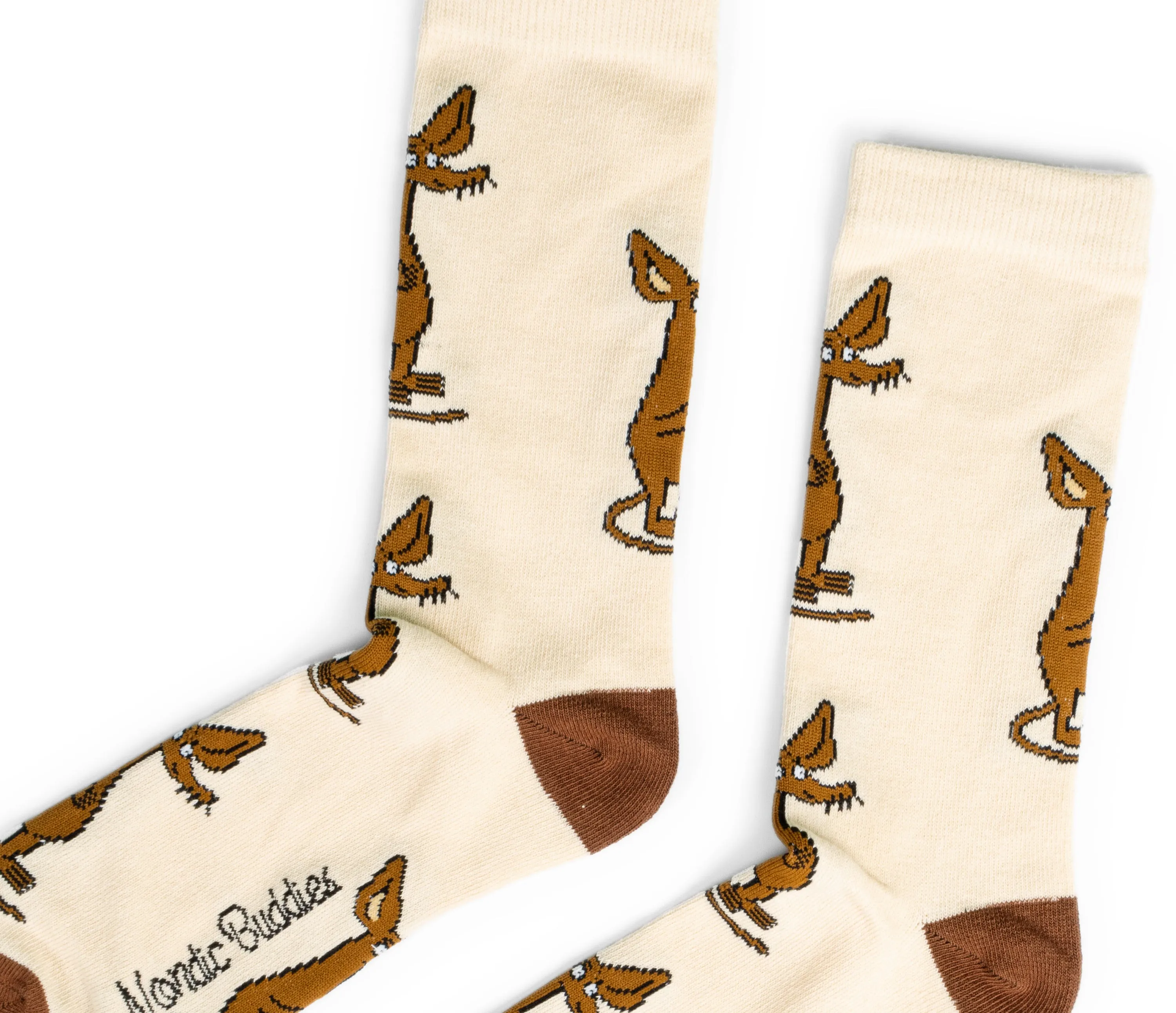 Sniff Happy Men Socks - Beige