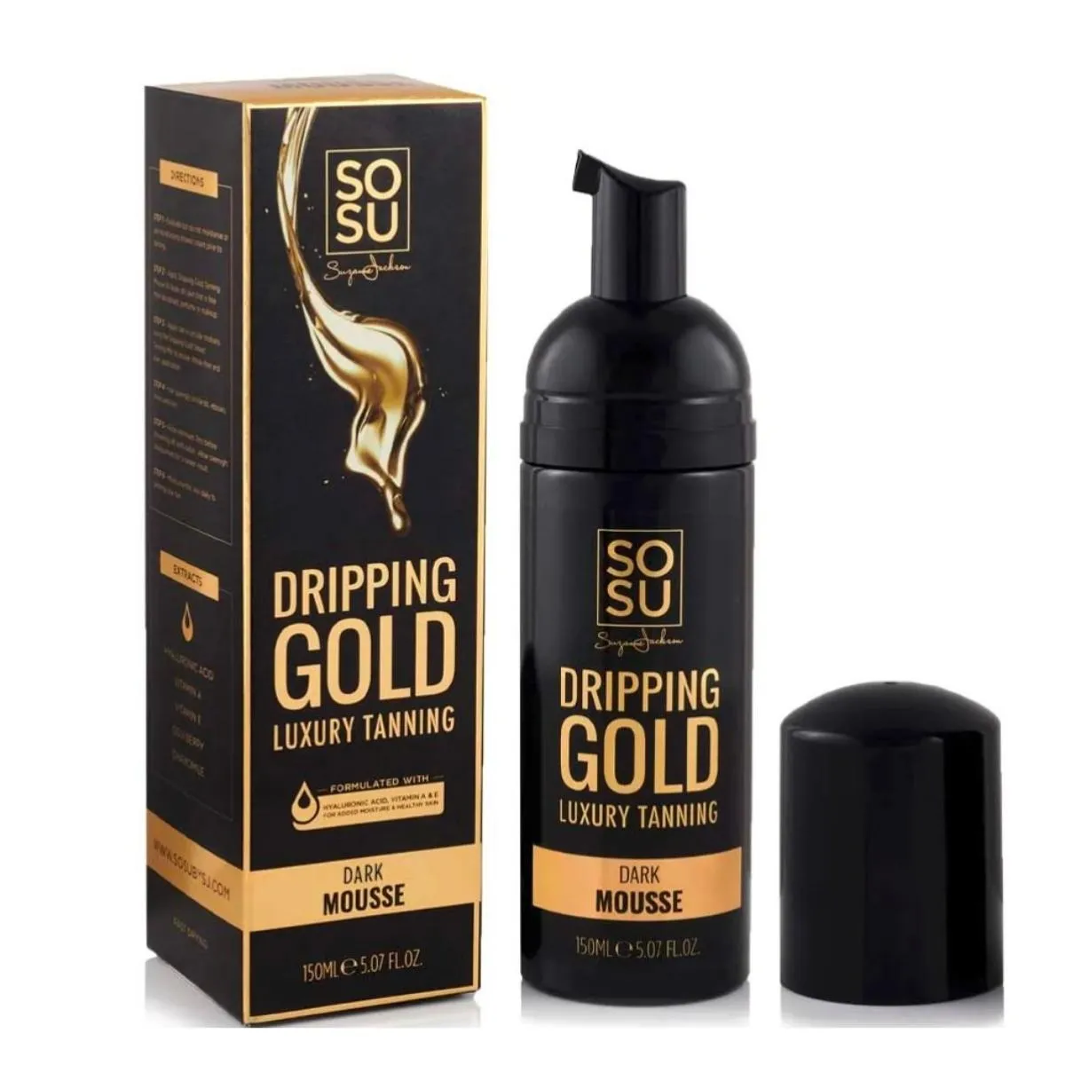 SOSUbySJ | Dripping Gold Luxury Tanning Mousse Dark 150ml