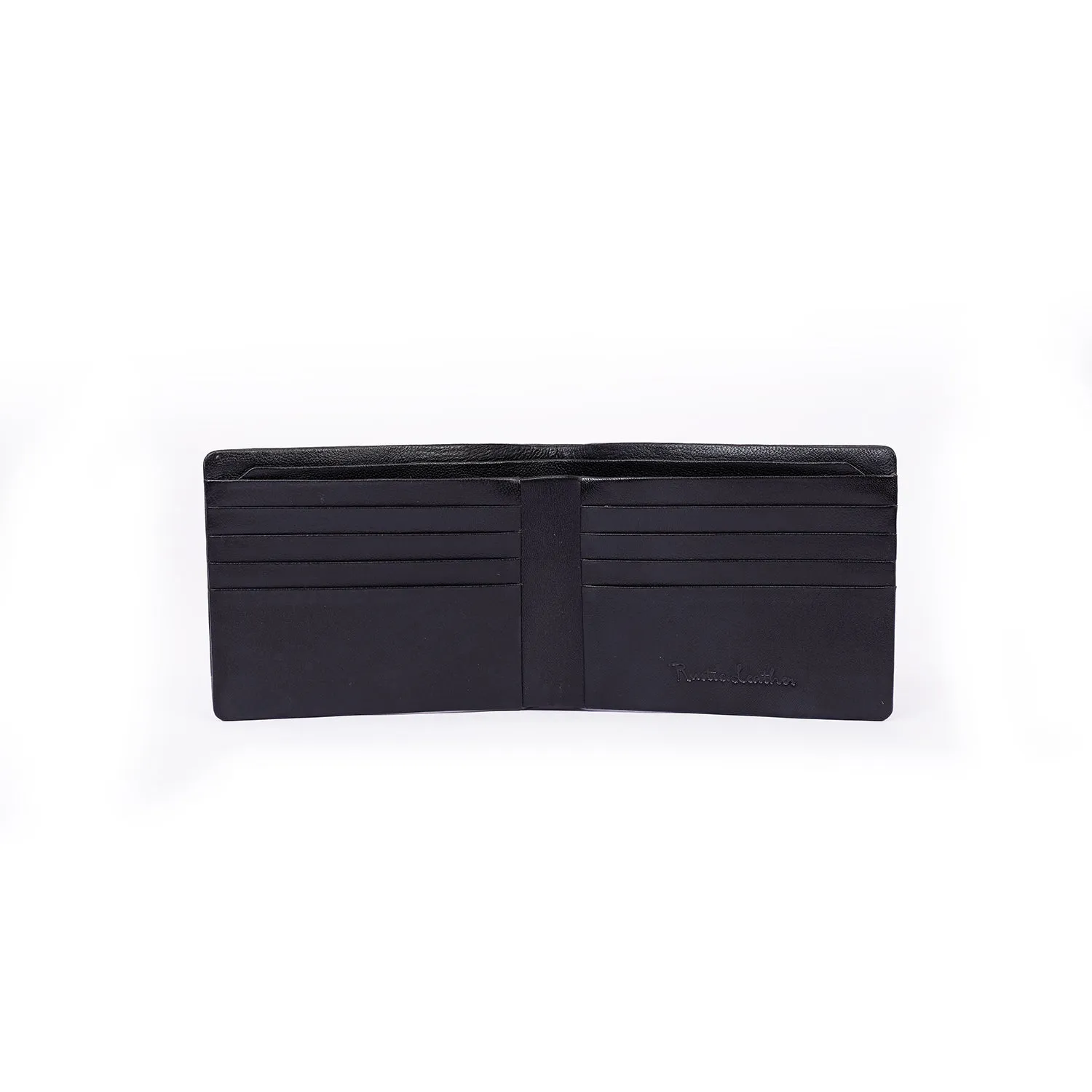 Stitchless Nappa Leather Wallet for Men