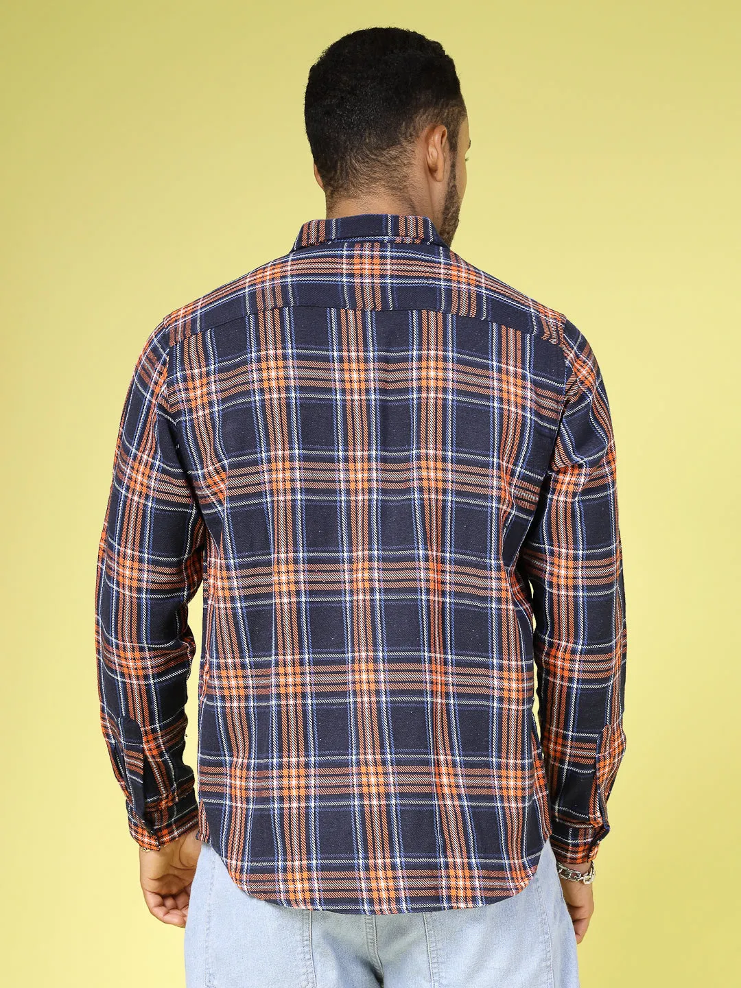 Stylish Oversized Flannel Shacket for Men