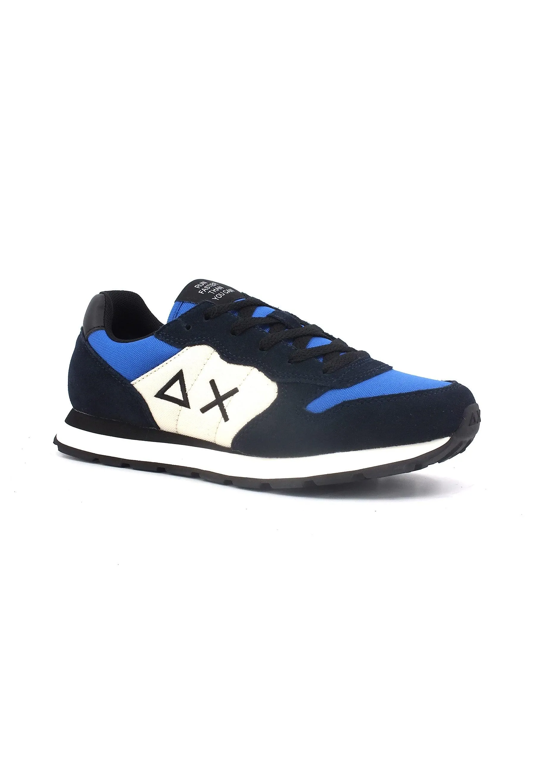 SUN68 Boy's Tom Color Sneaker Bimbo Navy Blue Z43307T