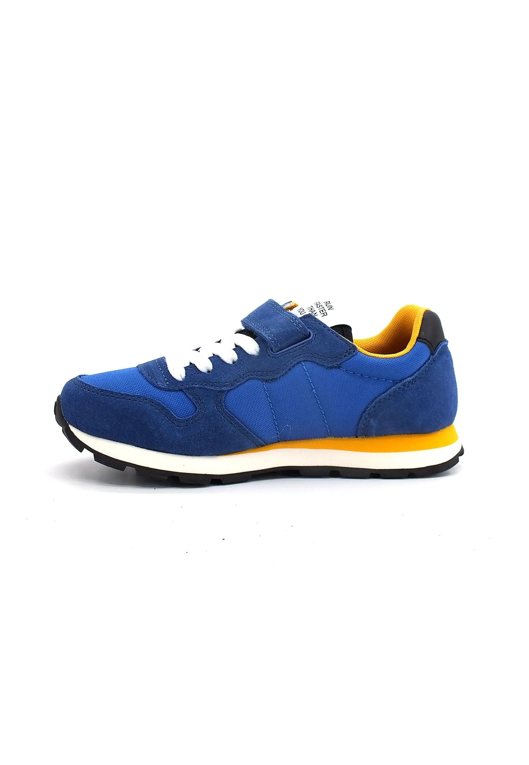 SUN68 Boy's Tom Solid Sneaker Bimbo Blu Royal Z42301K