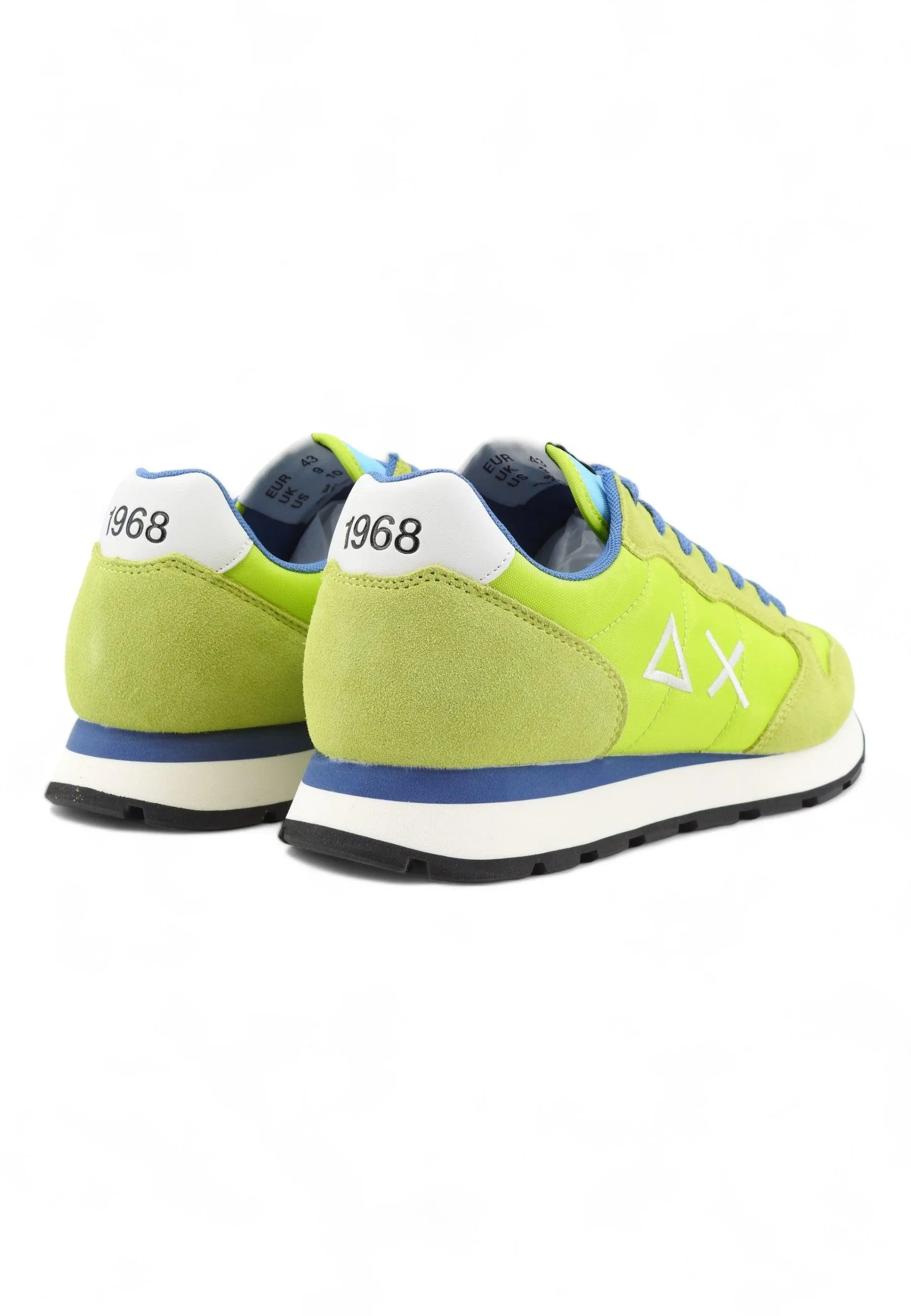 SUN68 Tom Solid Sneaker Uomo Lime Z34101