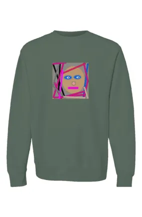 sweatshirt with face