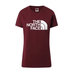 T-shirt Donna The North Face Easy Bordeaux