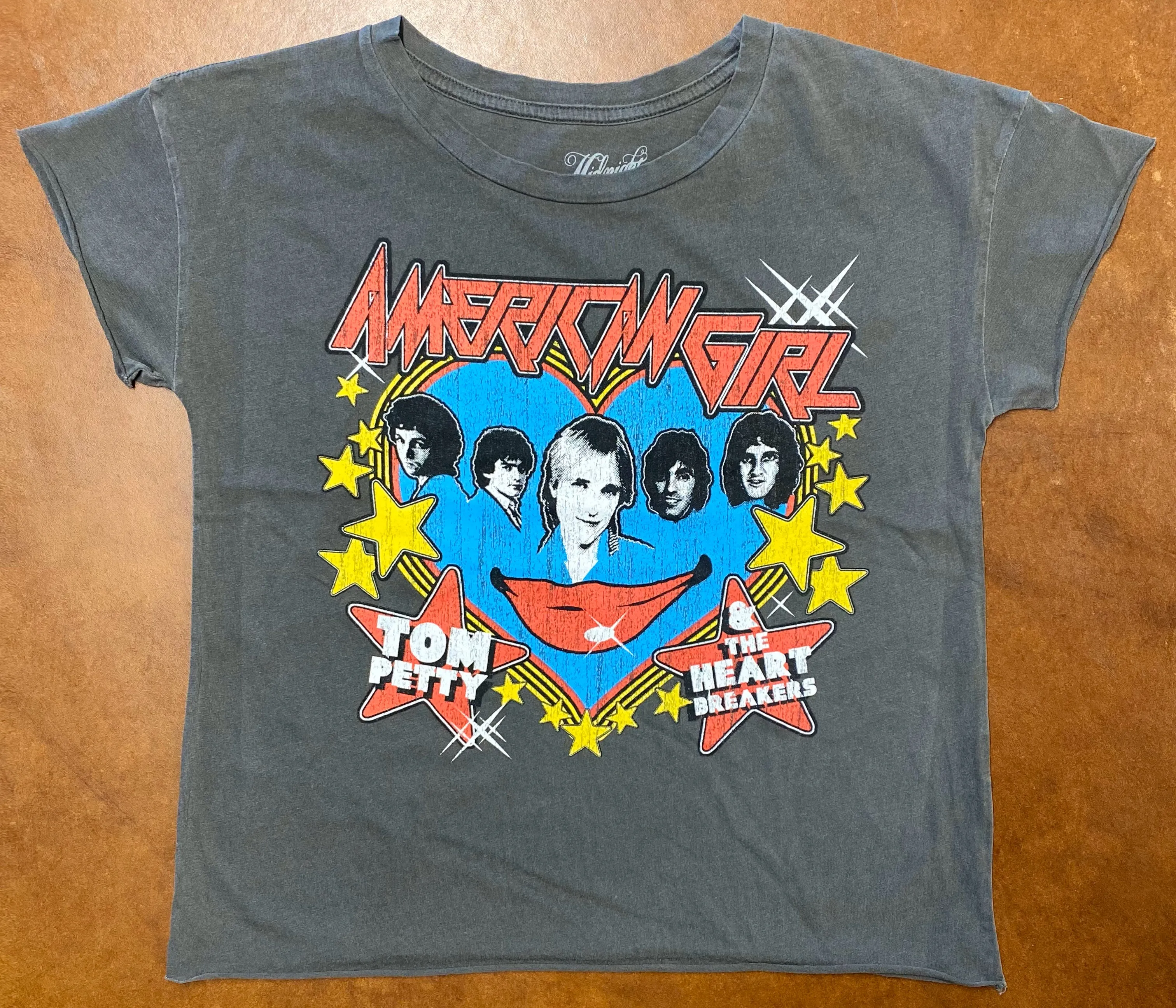 Tom Petty American Girl Cut Off Crop Tee