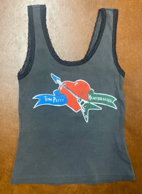 Tom Petty Heart Lace Tank