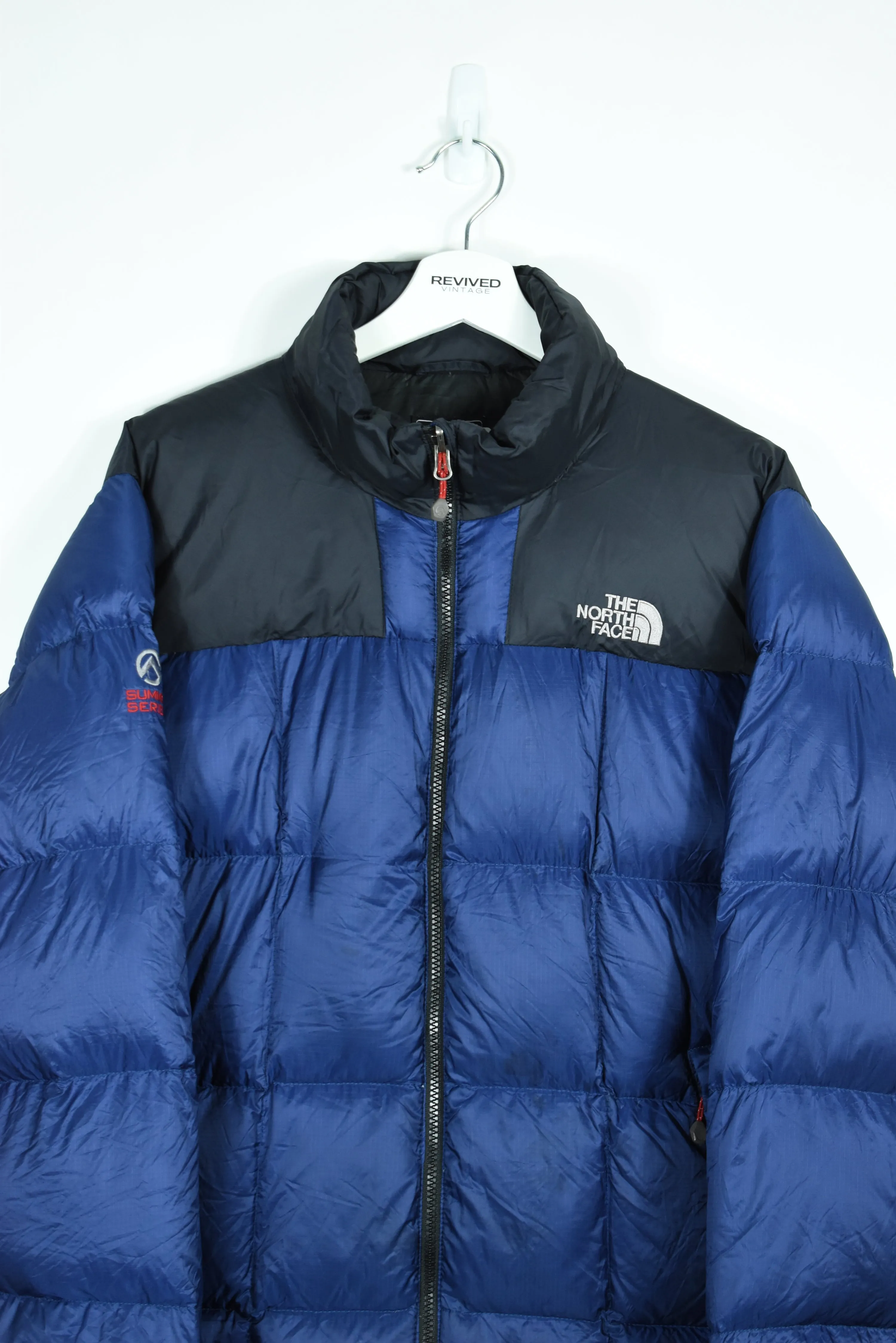 Vintage North Face Navy Puffer 800 Sumit Series LARGE (Baggy)